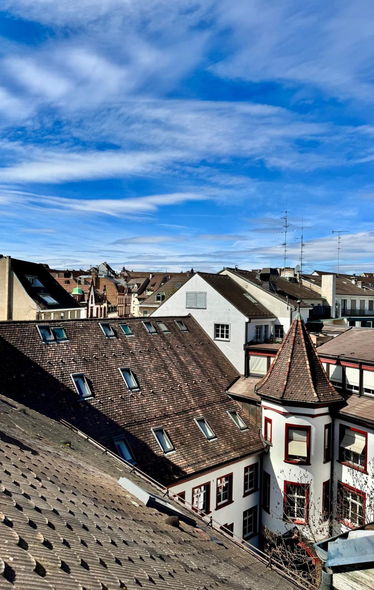 City Center Rooftop Studio With Oldtown View バーゼル エクステリア 写真